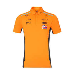 McLaren F1 Kids Lando Norris Team Drivers Polo - Youth Papaya - image 1