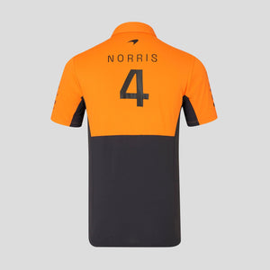 McLaren F1 Kids Lando Norris Team Drivers Polo - Youth Papaya - image 2