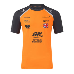 McLaren F1 2025 Men's Lando Norris Team T-Shirt - Papaya/Phantom - image 1