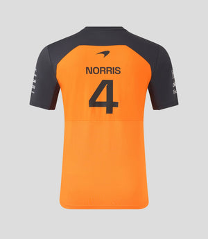 McLaren F1 2025 Men's Lando Norris Team T-Shirt - Papaya/Phantom - image 3