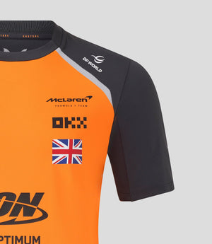 McLaren F1 2025 Men's Lando Norris Team T-Shirt - Papaya/Phantom - image 9
