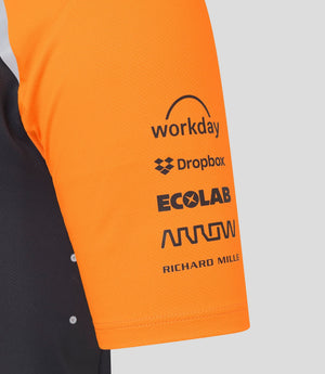 McLaren F1 2025 Men's Lando Norris Team T-Shirt - Papaya/Phantom - image 11