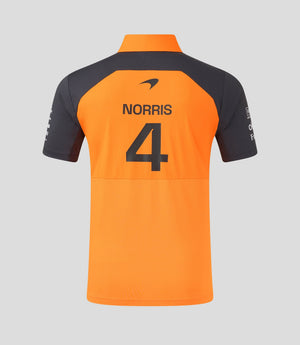 McLaren F1 Men's 2025 Lando Norris Team Drivers Polo - Papaya - image 2