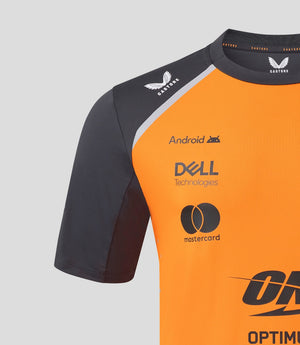 McLaren F1 Men's 2025 Oscar Piastri Team Set Up T-Shirt - Papaya/Phantom - image 7