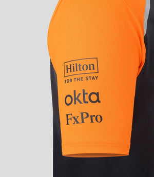McLaren F1 Men's 2025 Oscar Piastri Team Set Up T-Shirt - Papaya/Phantom - image 10