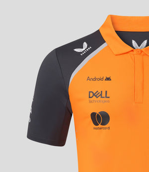McLaren F1 Men's 2025 Oscar Piastri Team Polo Shirt - Papaya - image 6