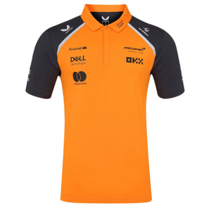 McLaren F1 2025 Men's Team Polo Shirt - Papaya - image 1