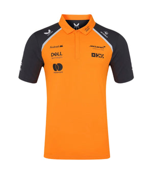 McLaren F1 2025 Men's Team Polo Shirt - Papaya - image 1