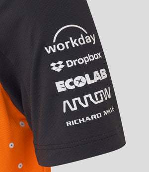 McLaren F1 2025 Men's Team Polo Shirt - Papaya - image 3
