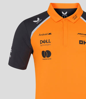 McLaren F1 2025 Men's Team Polo Shirt - Papaya - image 6
