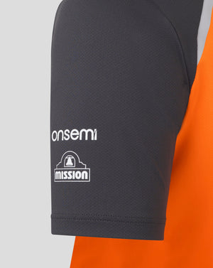 Arrow McLaren Indy Car 2025 Men's Team Polo Shirt - Papaya - image 5