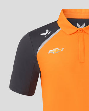 Arrow McLaren Indy Car 2025 Men's Team Polo Shirt - Papaya - image 6