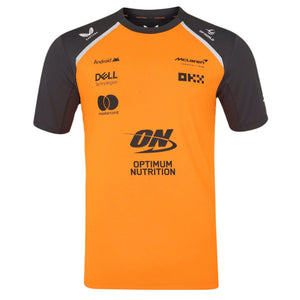 McLaren F1 2025 Men's Team T-Shirt - Papaya/Phantom - image 1
