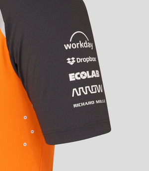 McLaren F1 2025 Men's Team T-Shirt - Papaya/Phantom - image 4