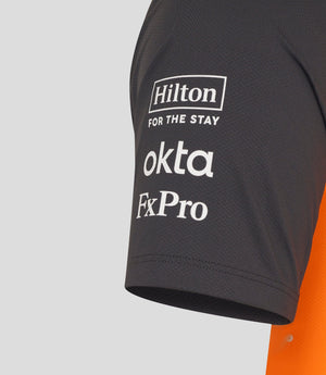 McLaren F1 2025 Men's Team T-Shirt - Papaya/Phantom - image 5