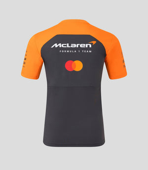 McLaren F1 2025 Men's Team T-Shirt - Papaya/Phantom - image 8