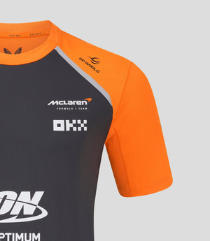 McLaren F1 2025 Men's Team T-Shirt - Papaya/Phantom - image 13