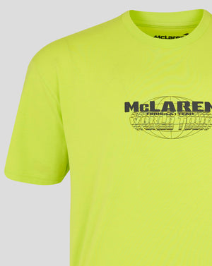 McLaren F1 World Tour Graphic T-Shirt - White/Green/Phantom - image 9