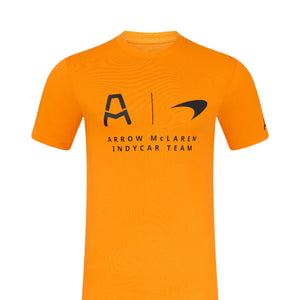 Arrow McLaren Indy Car Team T-Shirt -Papaya - image 1