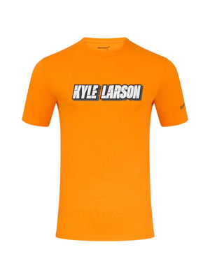 McLaren Indy Car Kyle Larson T-Shirt - Papaya - image 1