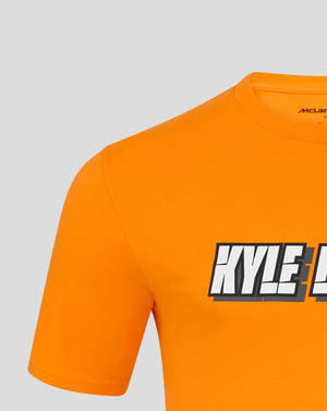 McLaren Indy Car Kyle Larson T-Shirt - Papaya - image 4