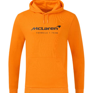 McLaren F1 Core Essentials Logo Hoodie - Papaya/Green/Pink/Black - image 1
