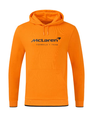 McLaren F1 Core Essentials Logo Hoodie - Papaya/Green/Pink/Black - image 1