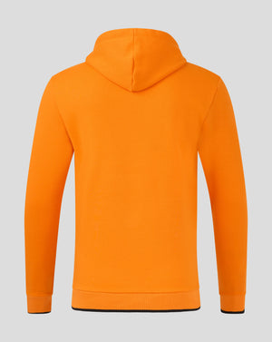 McLaren F1 Core Essentials Logo Hoodie - Papaya/Green/Pink/Black - image 5