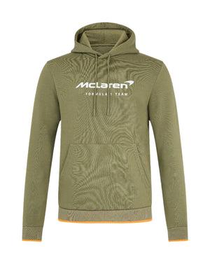 McLaren F1 Core Essentials Logo Hoodie - Papaya/Green/Pink/Black - image 3