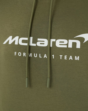 McLaren F1 Core Essentials Logo Hoodie - Papaya/Green/Pink/Black - image 9