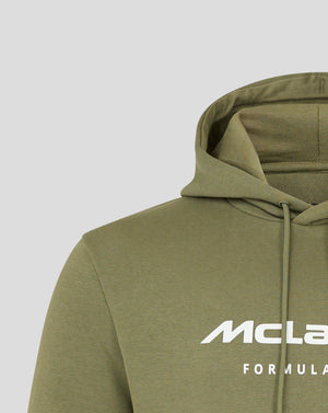 McLaren F1 Core Essentials Logo Hoodie - Papaya/Green/Pink/Black - image 10