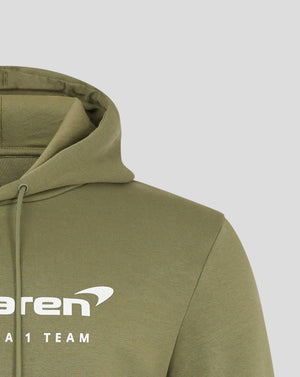 McLaren F1 Core Essentials Logo Hoodie - Papaya/Green/Pink/Black - image 11