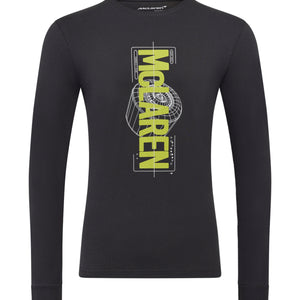 McLaren F1 Night Race Graphic Long Sleeve T-Shirt - Phantom - image 1