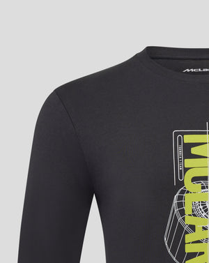 McLaren F1 Night Race Graphic Long Sleeve T-Shirt - Phantom - image 3