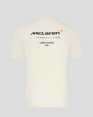 McLaren F1 Lando Norris Driver T-Shirt - Caviar Black/Egret - image 6
