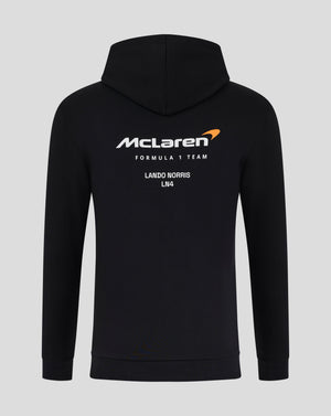 McLaren F1 Lando Norris Driver Hoodie - Caviar Black/Egret - image 3
