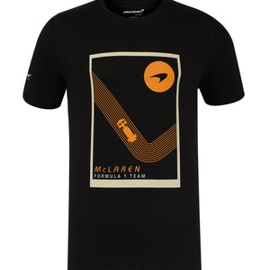 McLaren F1 Team Track T-Shirt - Caviar Black - image 1