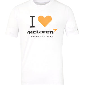 McLaren F1 "I Heart McLaren" Silverstone T-Shirt - White - image 1