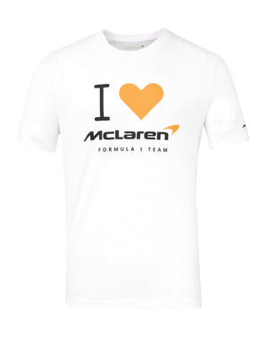 McLaren F1 "I Heart McLaren" Silverstone T-Shirt - White - image 1