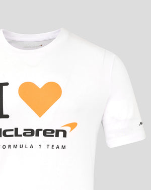 McLaren F1 "I Heart McLaren" Silverstone T-Shirt - White - image 5