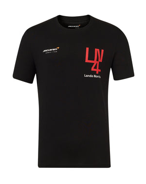 McLaren F1 Lando Norris Silverstone T-Shirt - White/Black - image 2