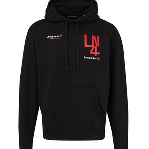 McLaren F1 Lando Norris Silverstone Drivers Hoodie - Black - image 1