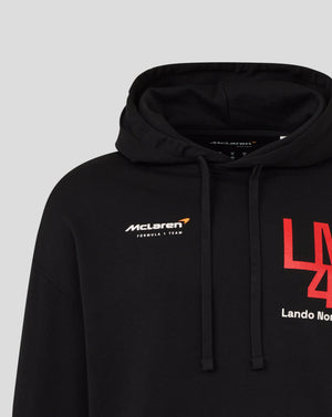 McLaren F1 Lando Norris Silverstone Drivers Hoodie - Black - image 3
