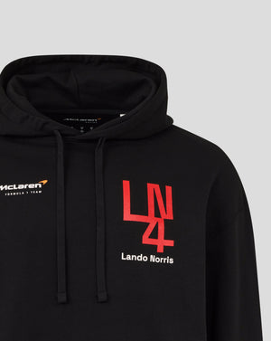McLaren F1 Lando Norris Silverstone Drivers Hoodie - Black - image 4
