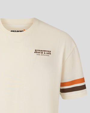 McLaren F1 USA Austin GP Stripe Sleeve T-Shirt - White/Phantom - image 6