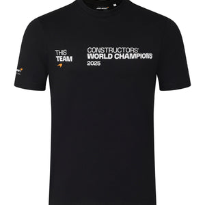 McLaren F1 2025 Constructors'  Championship T-Shirt - Black - image 1