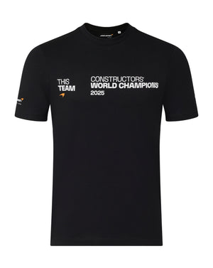 McLaren F1 2025 Constructors'  Championship T-Shirt - Black - image 1