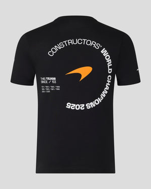 McLaren F1 2025 Constructors'  Championship T-Shirt - Black - image 2