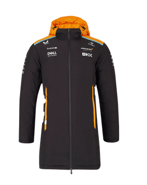 McLaren F1 Team Longline Padded Jacket - Phantom - image 1