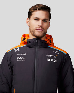 McLaren F1 Team Longline Padded Jacket - Phantom - image 4